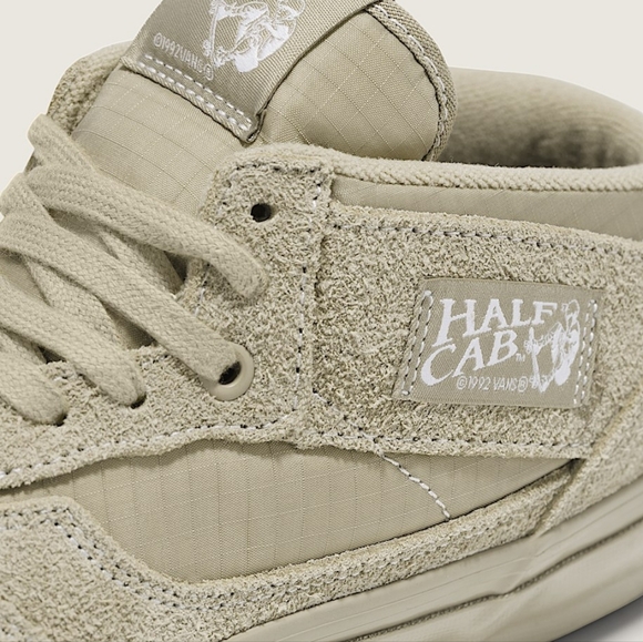 Men's Vans Premium Half Cab 33 'Hairy Suede Pack - Elm Tan' - Picture 6 of 16